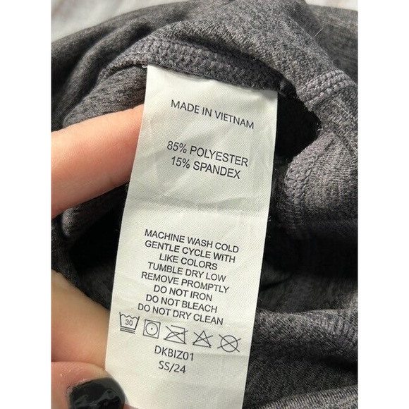 Quince Womens Pants Bootcut Cropped Pull On Ultra Stretch High Rise Gray Size XS - Picture 4 of 8